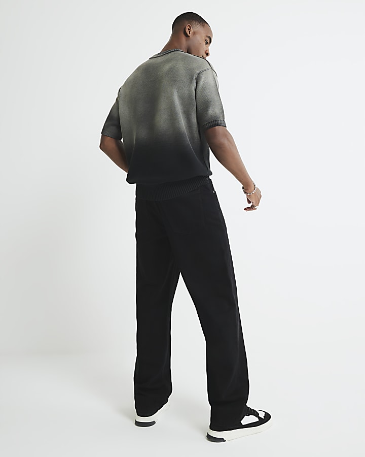 Black Loose Fit Jeans