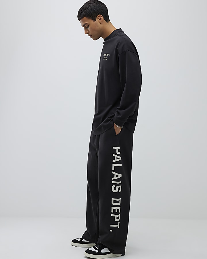 Black Oversized Fit Palais Dept T-Shirt
