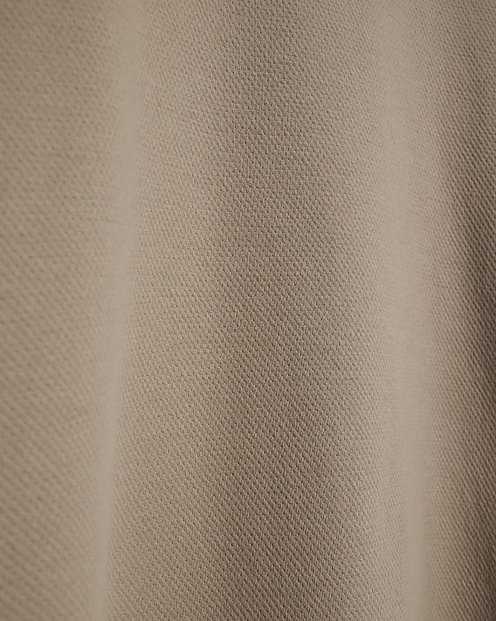 Brown Regular Fit Sweatshirt