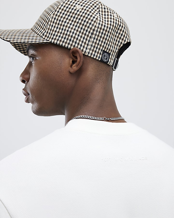 Ecru Regular Fit Sweatshirt