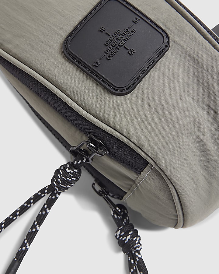Green one strap cross body bag