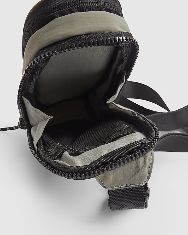 Green one strap cross body bag