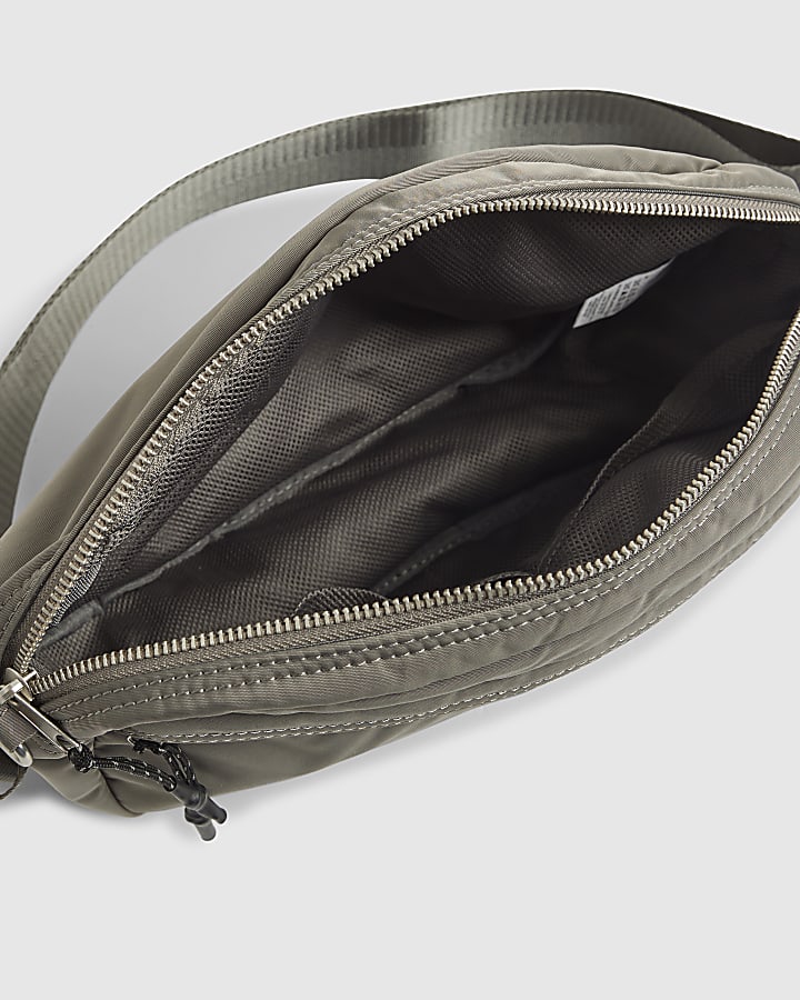 Grey Pocket Bum Bag