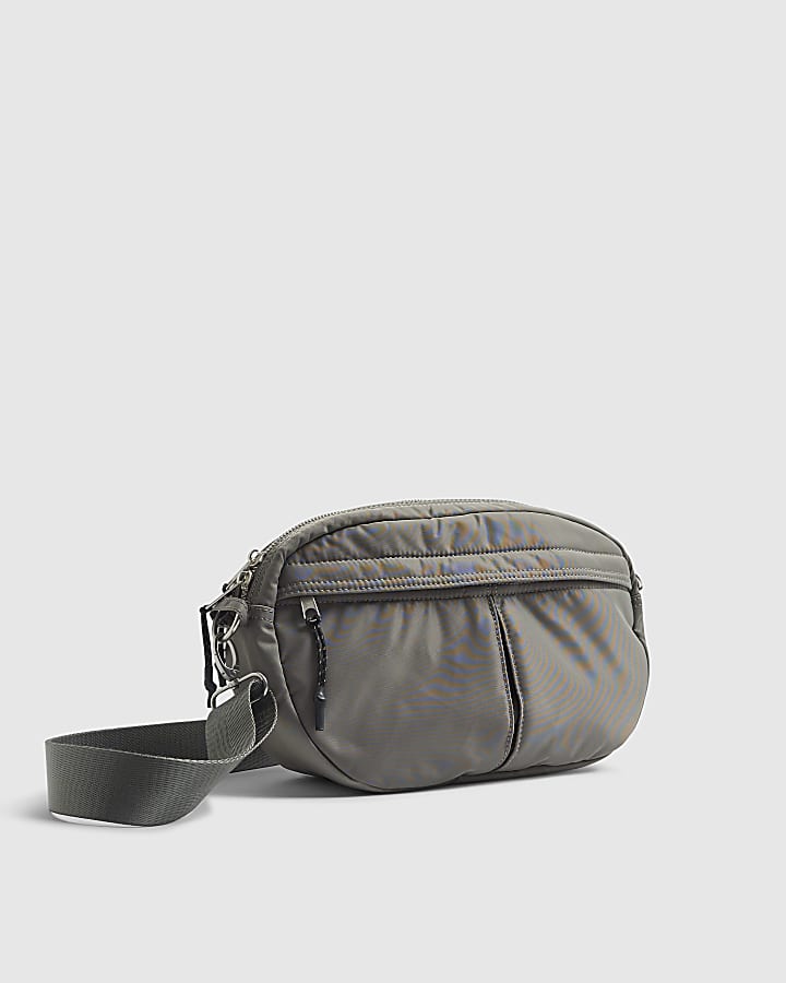 Grey Pocket Bum Bag