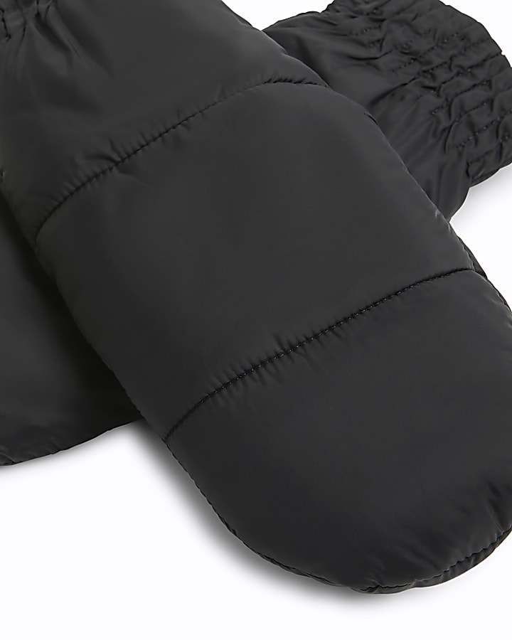 Black Nylon Gloves