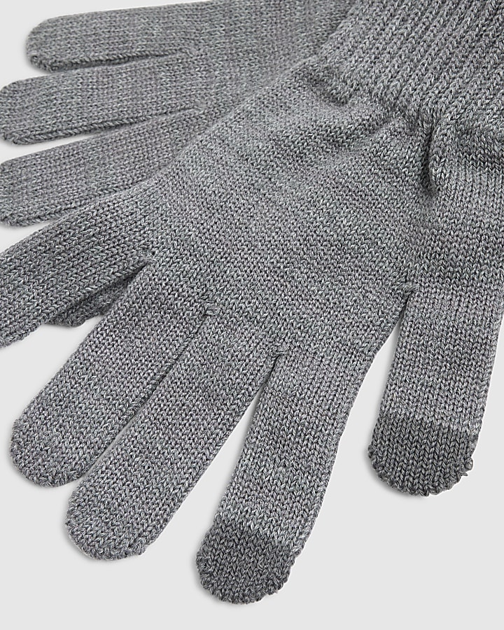 Grey Gloves