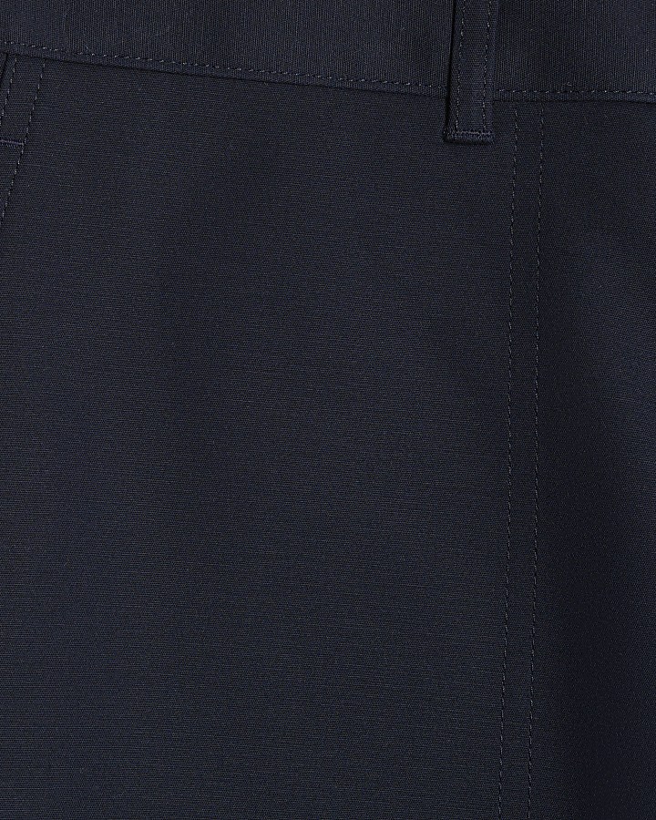 Navy Barrell Leg Chino