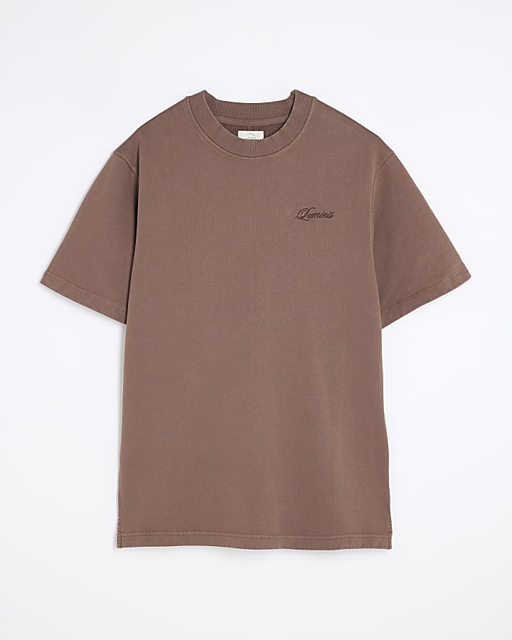 Brown Regular Fit Luminis T-Shirt