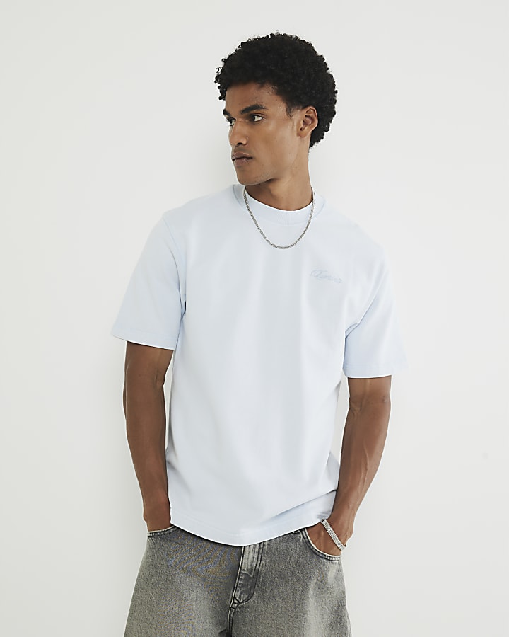 Blue Regular Fit Luminis T-Shirt
