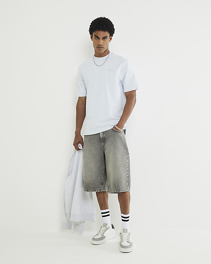 Blue Regular Fit Luminis T-Shirt