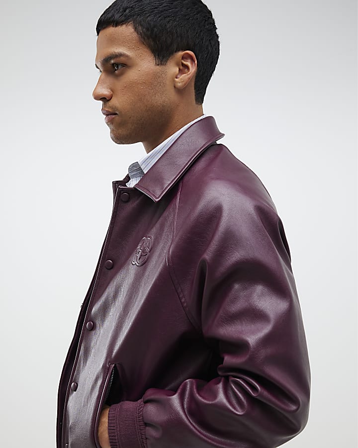 Red Stud Pressed Jacket