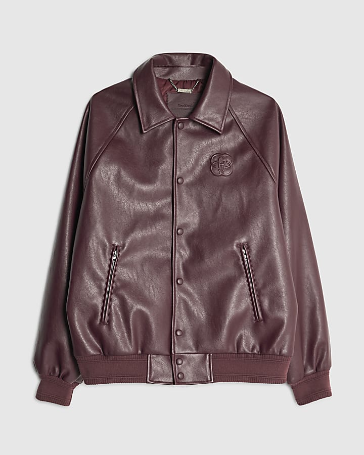 Red Stud Pressed Jacket