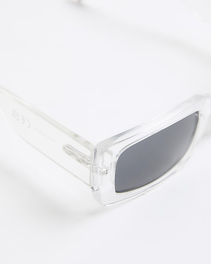White Square Sunglasses