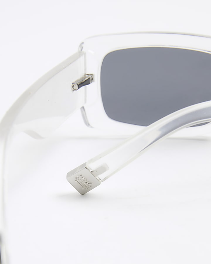 White Square Sunglasses