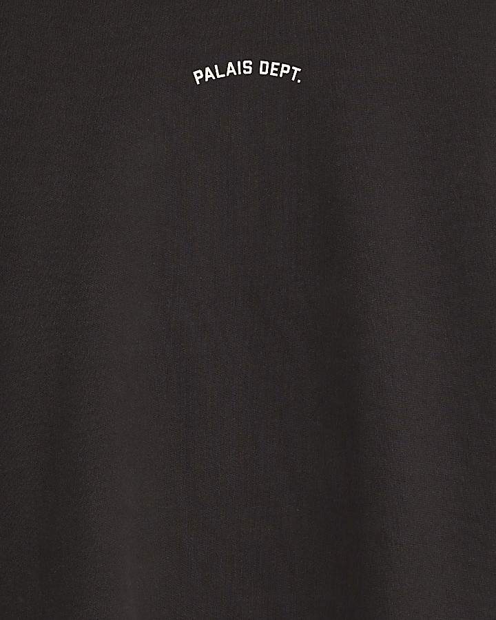 Black Palais Dept Double Layered Hoodie