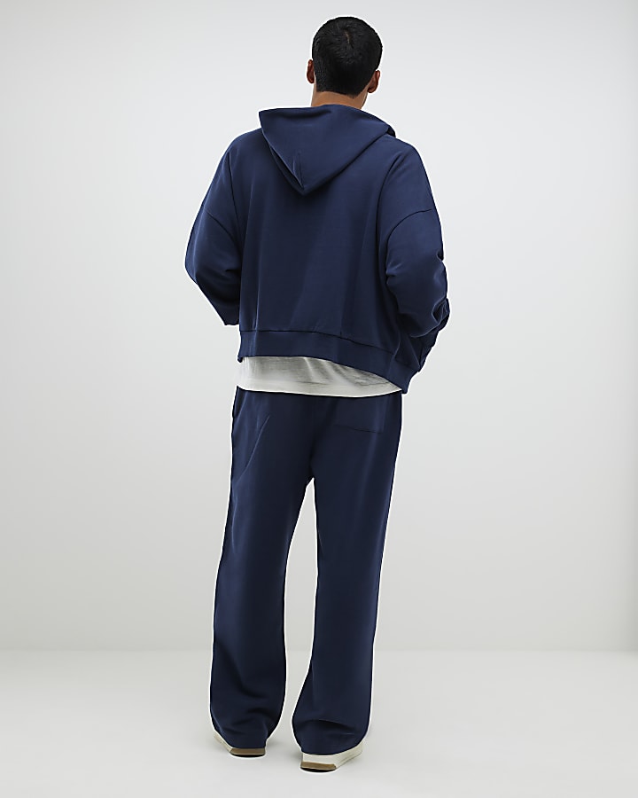 Navy Palais Dept Wide Leg Joggers
