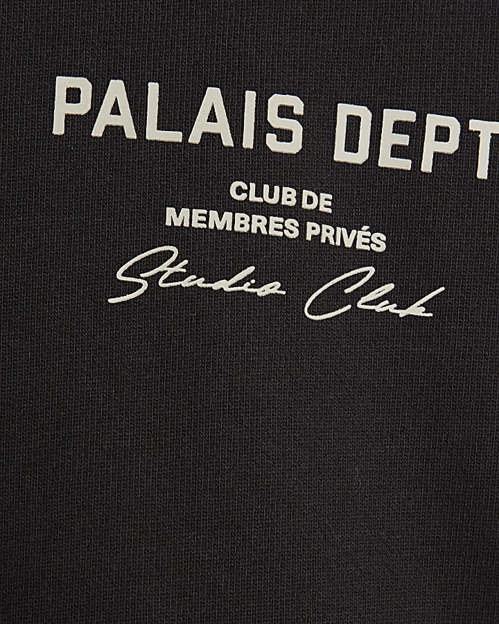 Black Oversized Fit Palais Dept Hoodie