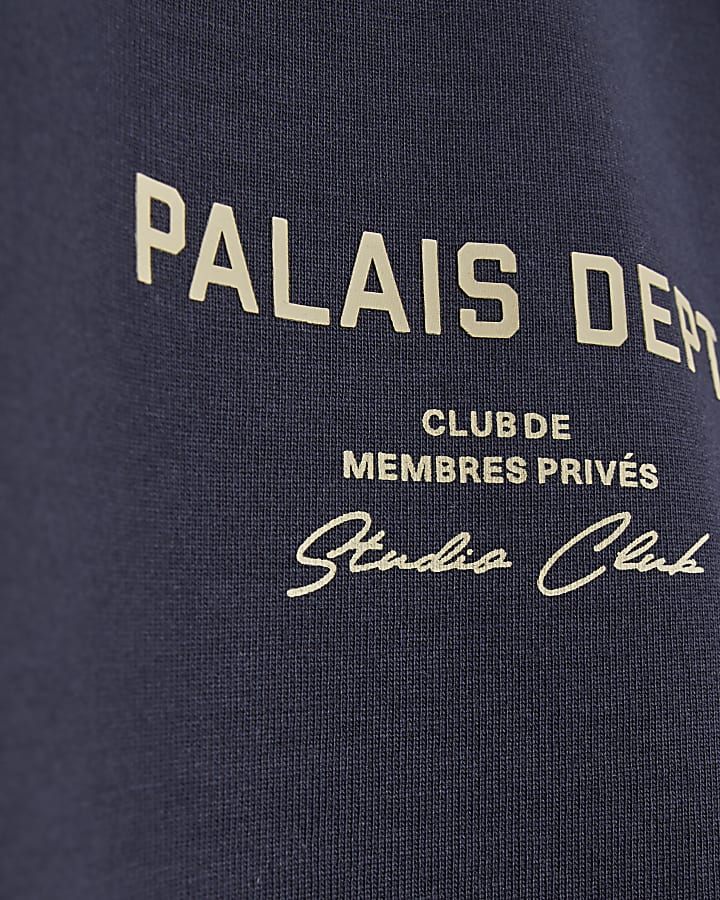 Navy Oversized Fit Palais Dept Top