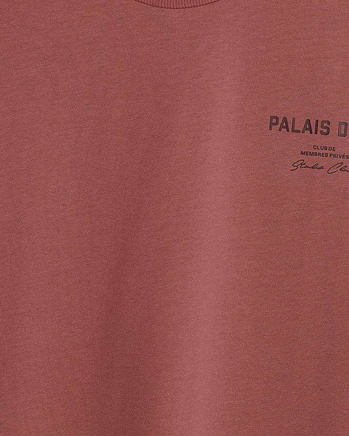 Red Oversized Fit Palais Dept T-Shirt