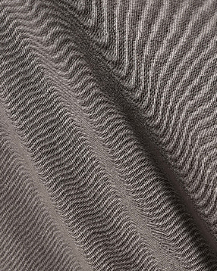 Black Oversized Short Sleeve Washed T-shirt