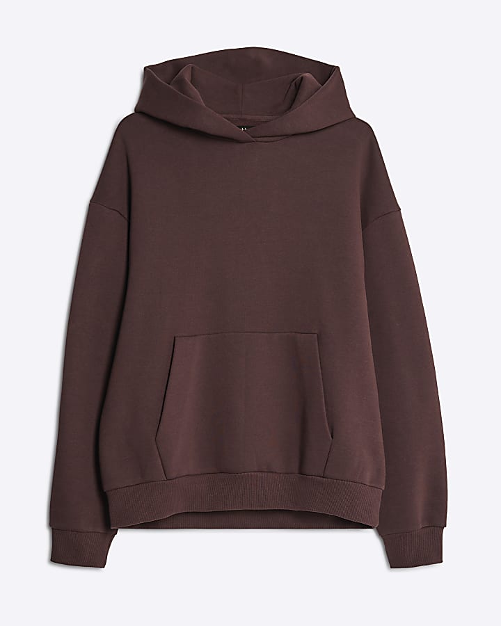 Red Oversized Fit Hoodie