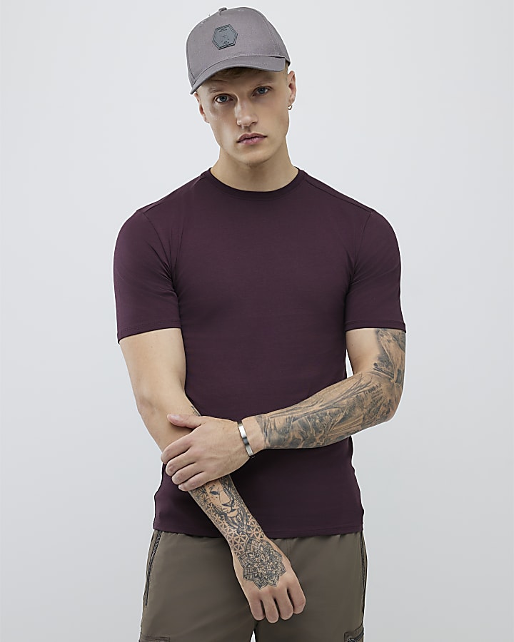 Red Muscle Fit T-Shirt