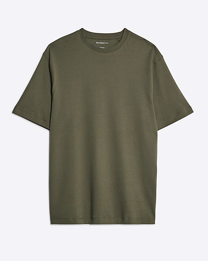 Khaki Slim Fit T-Shirt