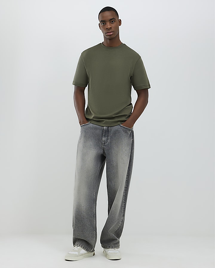 Khaki Slim Fit T-Shirt