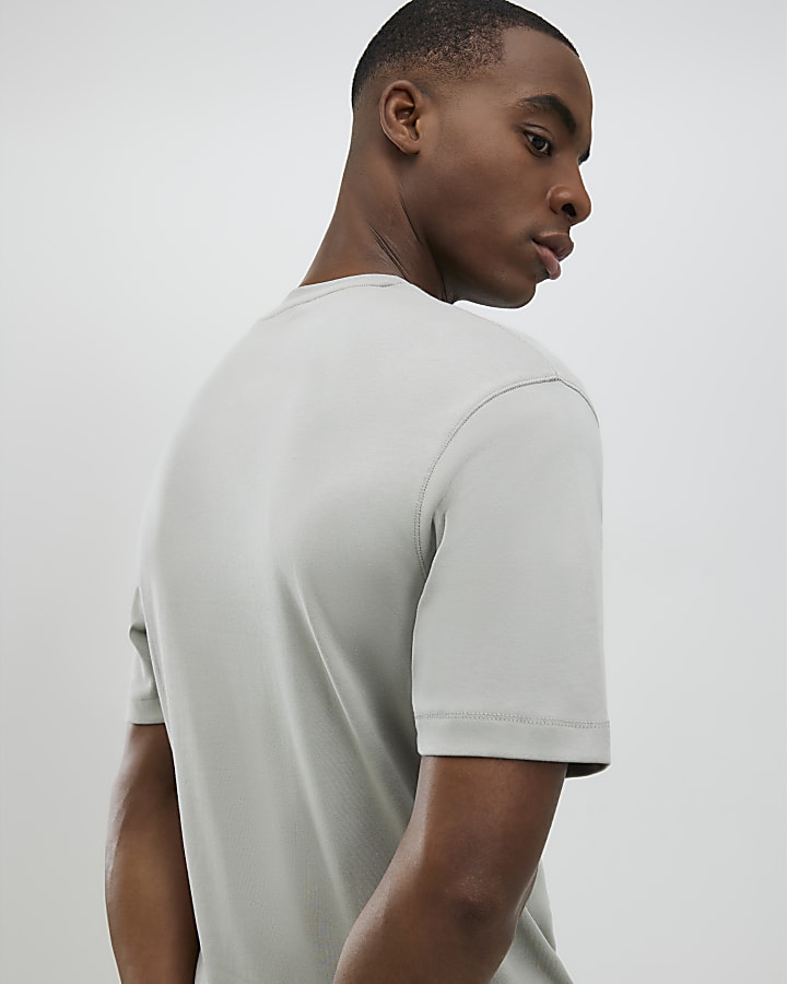 Grey Slim Fit T-Shirt