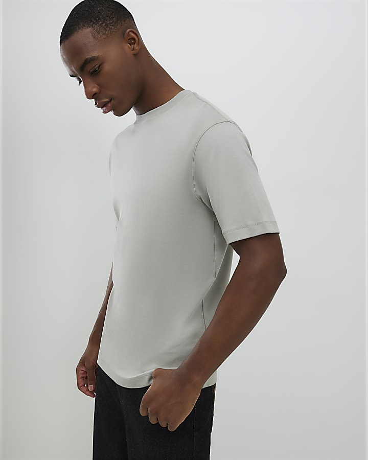 Grey Slim Fit T-Shirt