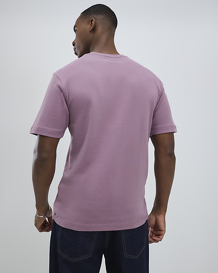 Pink Slim Fit T-Shirt