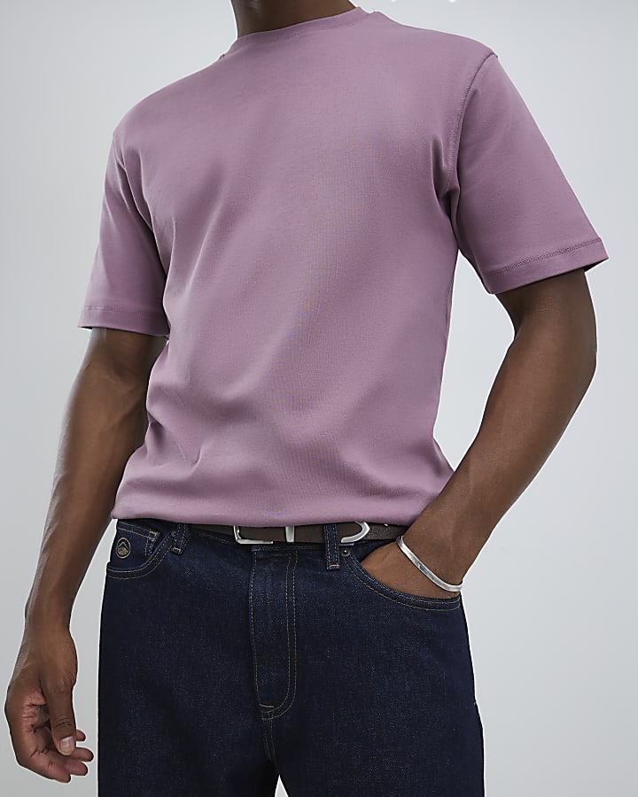Pink Slim Fit T-Shirt