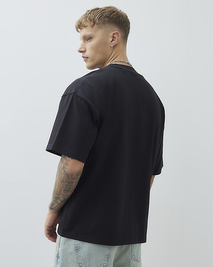 Black Oversized Fit T-Shirt