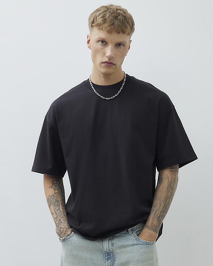 Black Oversized Fit T-Shirt