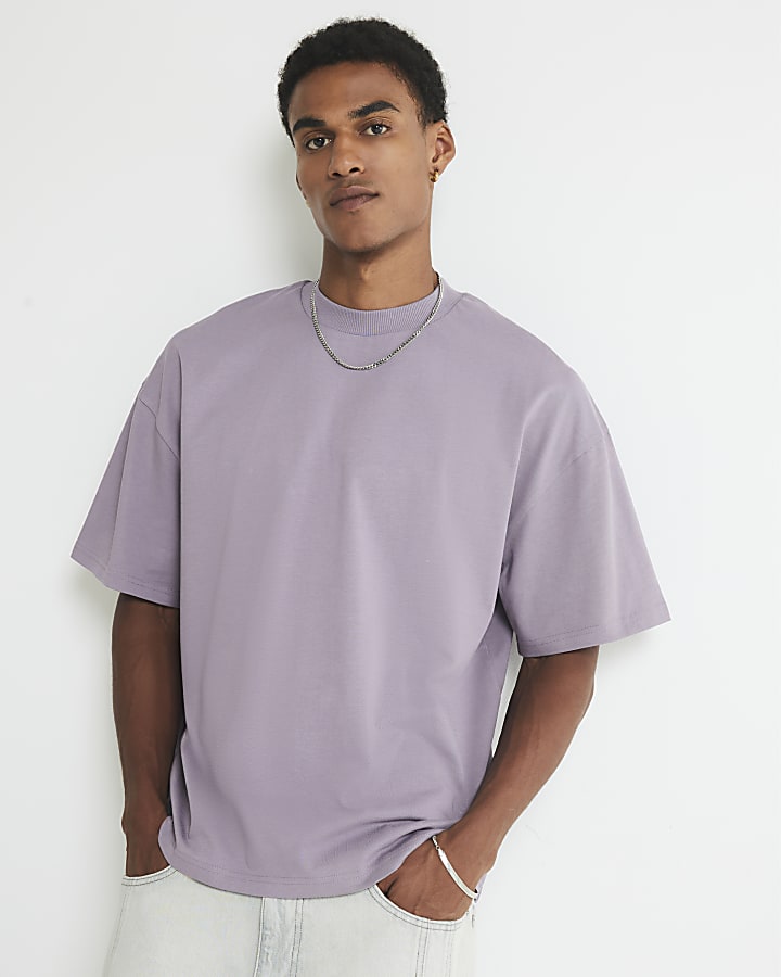 Purple Oversized Fit T-Shirt