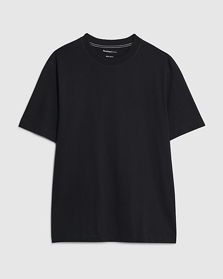 Black Regular Fit T-Shirt