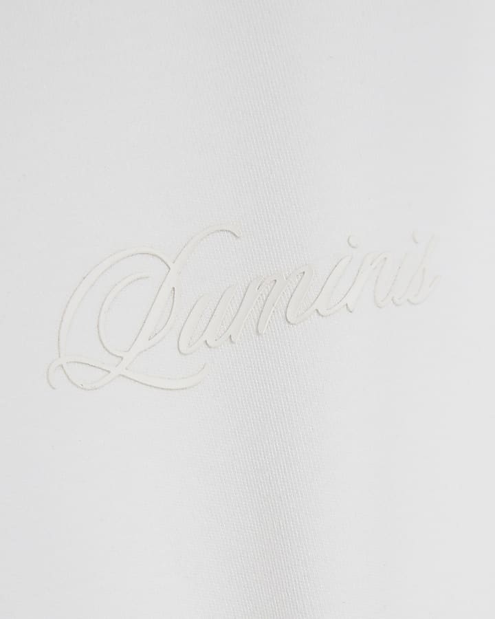 White Regular Fit Luminis T-Shirt