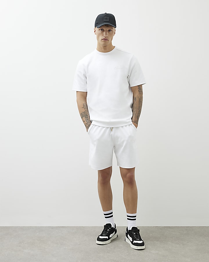 White Regular Fit Luminis T-Shirt