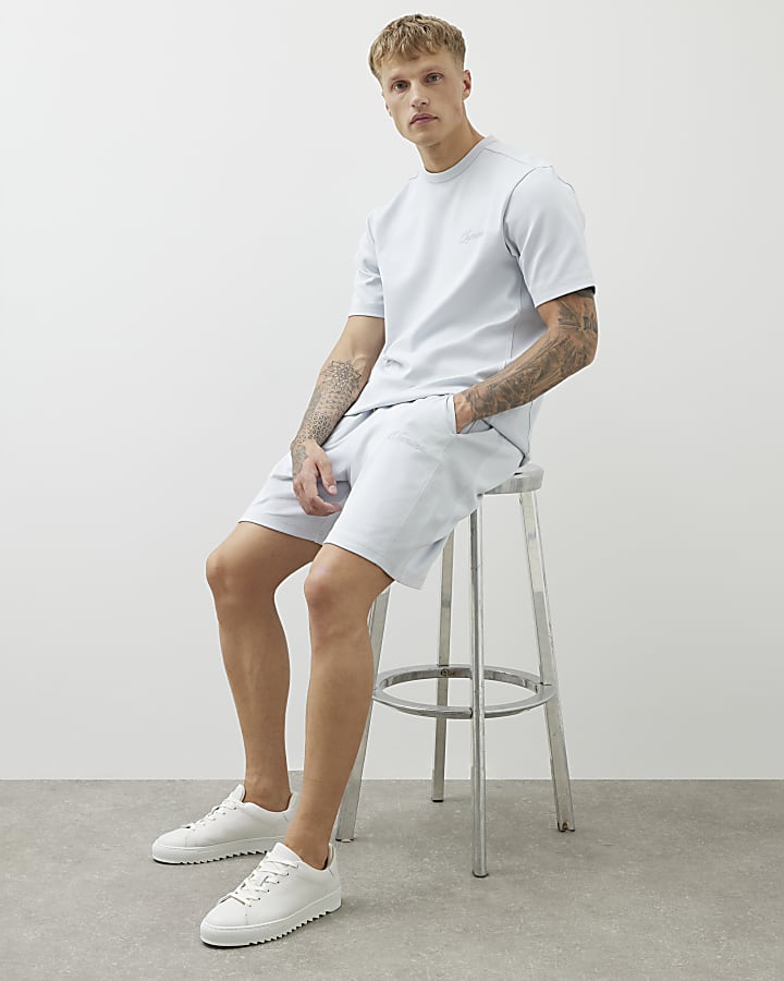 Blue Regular Fit Luminis Shorts