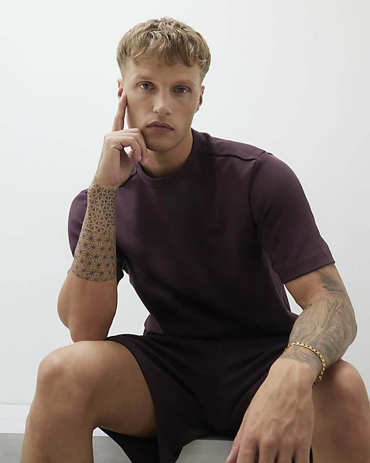Red Regular Fit Luminis Shorts