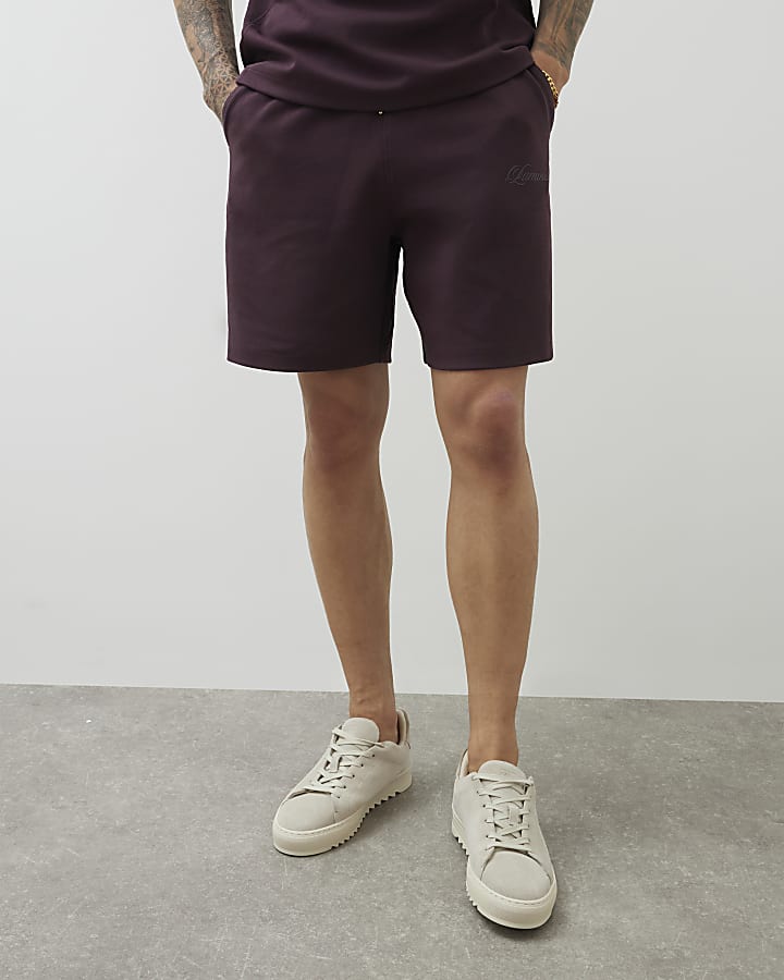Red Regular Fit Luminis Shorts