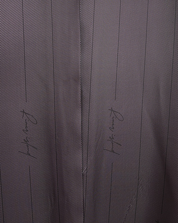 Grey Regular Fit Check Suit Jacket