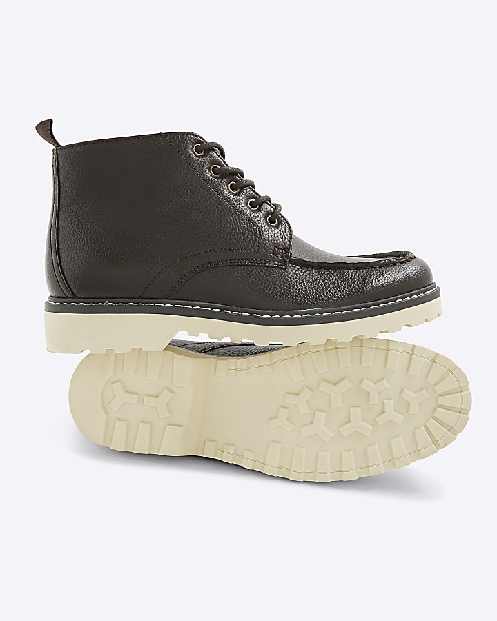 Brown Wedge Chukka Boots