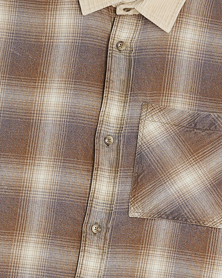 Stone Regular Fit Check Ame Saint Shirt