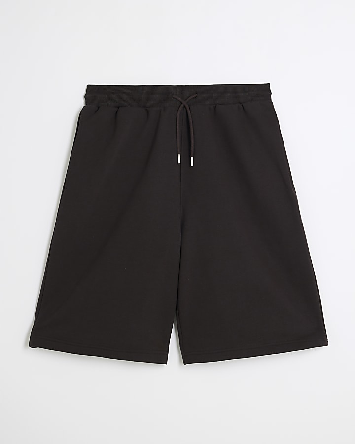 Brown Wide Leg Luminis Shorts