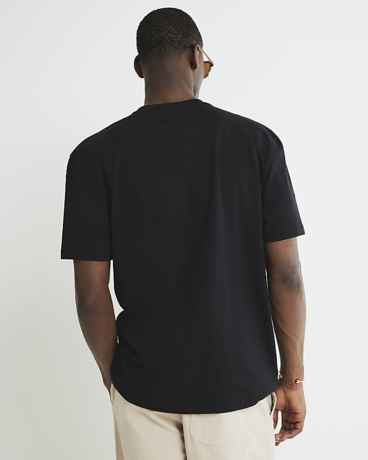 Black Regular Fit T-Shirt