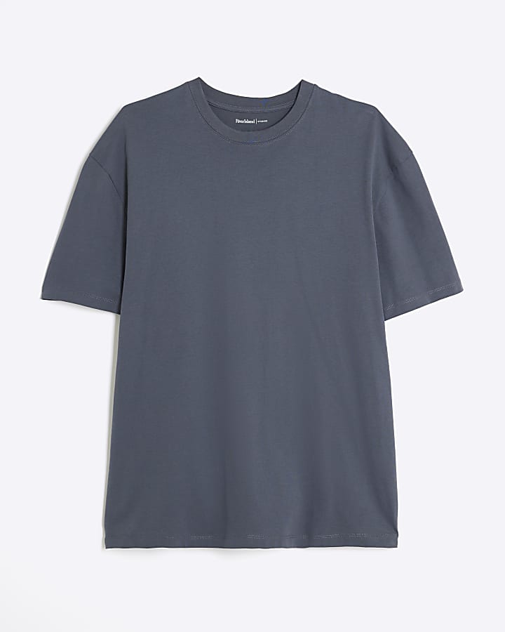Grey Regular Fit T-Shirt