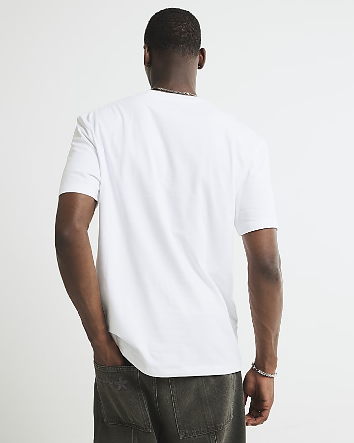 White Regular Fit T-Shirt