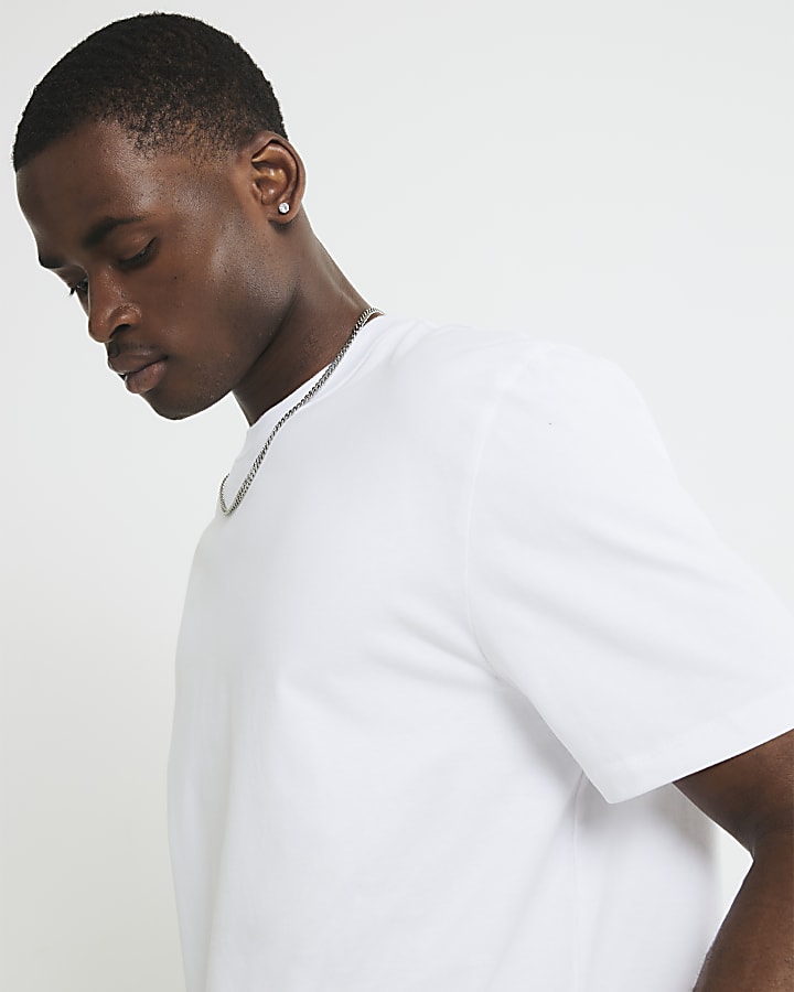 White Regular Fit T-Shirt
