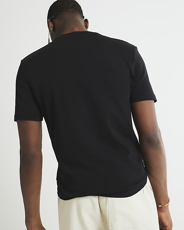 Black Slim Fit T-Shirt